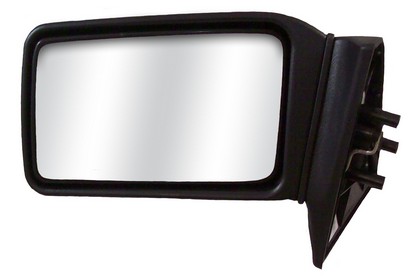 CIPA Manual Remote Mirror - Driver Side Non-Foldaway Non-Heated (Black)