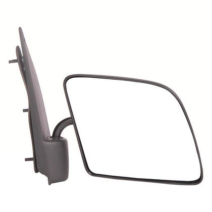 CIPA Manual Remote Mirror - Passenger Side Foldaway Non-Heated (Black)