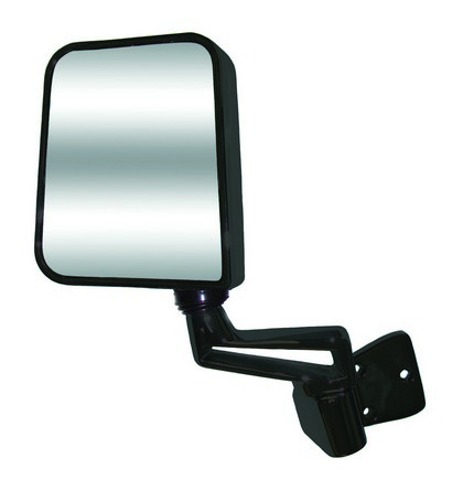 CIPA Manual Remote Mirror - Driver Side Foldaway Non-Heated (Black)