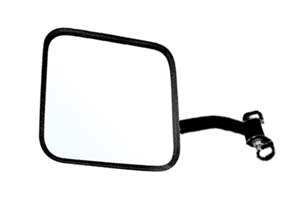 CIPA Manual Remote Mirror - Driver Side Non-Foldaway Non-Heated (Black)