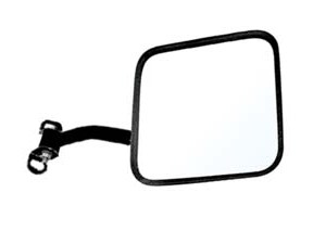 CIPA Manual Remote Mirror - Passenger Side Non-Foldaway Non-Heated (Black)