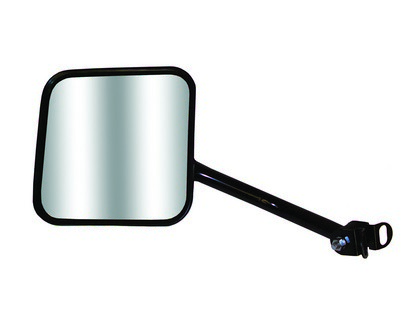 CIPA Manual Remote Mirror - Driver Side Non-Foldaway Non-Heated (Black)