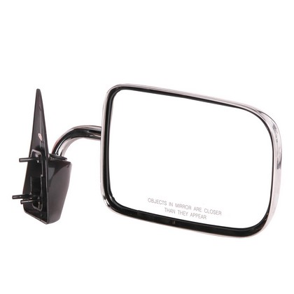 CIPA Manual Remote Mirror - Passenger Side Foldaway Non-Heated (Chrome)