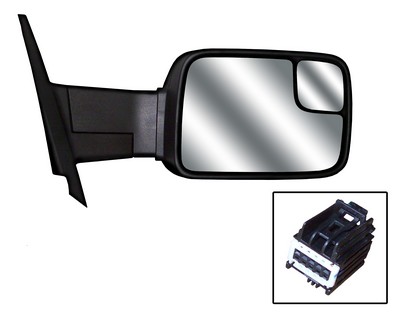 CIPA New Style Magna Extendable Replacement Mirror Power Remote Heated Passenger Side