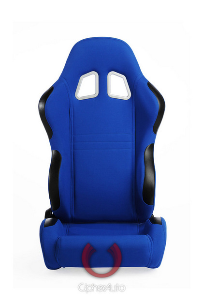 Cipher Auto Racing Seats - Blue Cloth