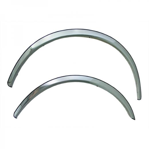 Coast to Coast Long Fender Trim - Polished Stainless Steel (4-Piece)