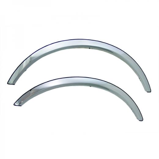 Coast to Coast Fender Trim - Polished Stainless Steel (4-Piece)