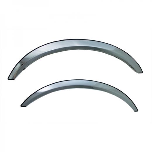 Coast to Coast Short Fender Trim - Polished Stainless Steel (4-Piece)