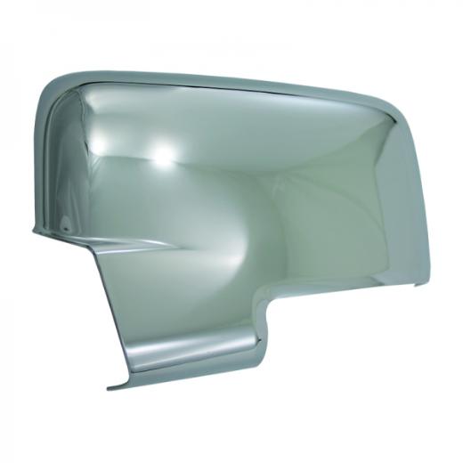 Coast to Coast Full Mirror Covers with Turn Signal - Chrome (2 Piece)