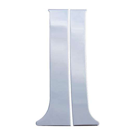 Coast to Coast Pillar Post Covers - Polished Stainless Steel (4-Piece)