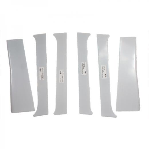 Coast to Coast Pillar Post Covers - Polished Stainless Steel (6-Piece)