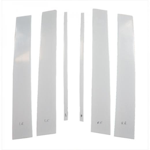 Coast to Coast Pillar Post Covers - Polished Stainless Steel (6-Piece)