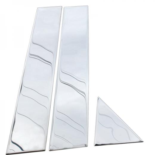 Coast to Coast Pillar Post Covers - Polished Stainless Steel (6-Piece)