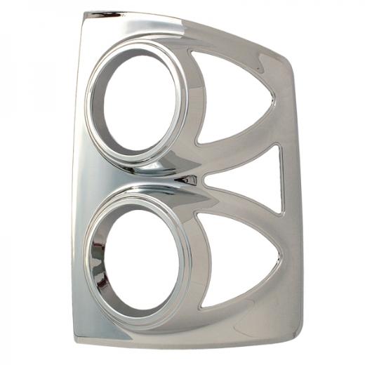 Coast to Coast Tail Light Bezels - Chrome (2 Piece)