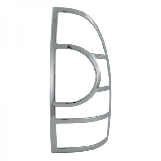 Coast to Coast Tail Light Bezels - Chrome (2 Piece)