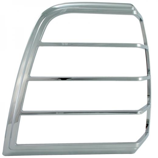 Coast to Coast Tail Light Bezels - Chrome (2 Piece)