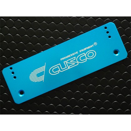 Cusco License Plate Adjustment Stay (Blue)