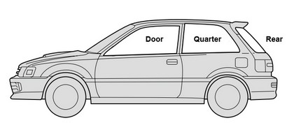 Cusco Acyrlic Rear Window - 3mm Thickness