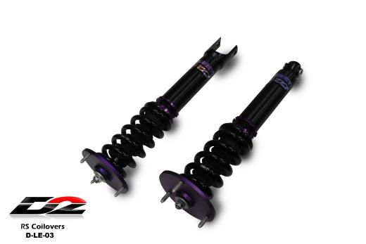 D2 Coilovers - RS Series, 36-Way Adjustable