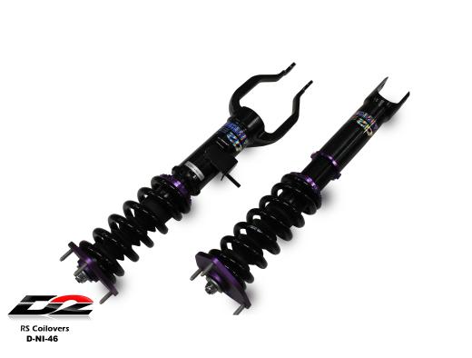 D2 Coilovers - RS Series, 36-Way Adjustable