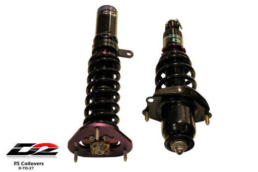 D2 Coilovers - RS Series, 36-Way Adjustable