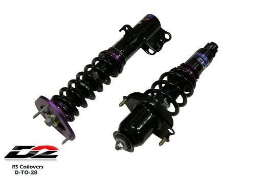 D2 Coilovers - RS Series, 36-Way Adjustable