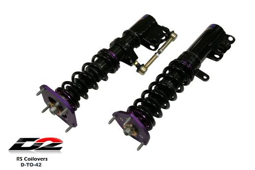 D2 Coilovers - RS Series, 36-Way Adjustable