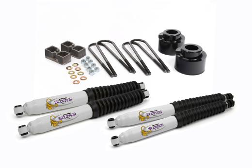 Daystar Comfort Ride Combo Kit - (Includes Lift Kit and Scorpion Shocks)