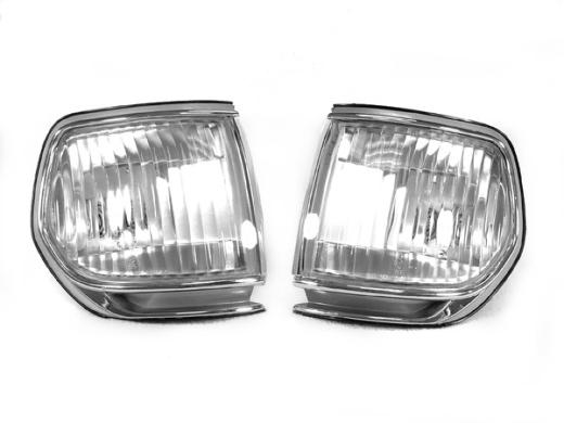 DEPO Chrome Clear Corner Lights