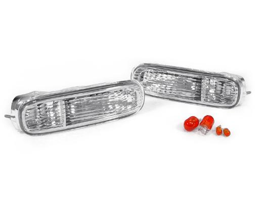 DEPO Clear Bumper Signal Lights