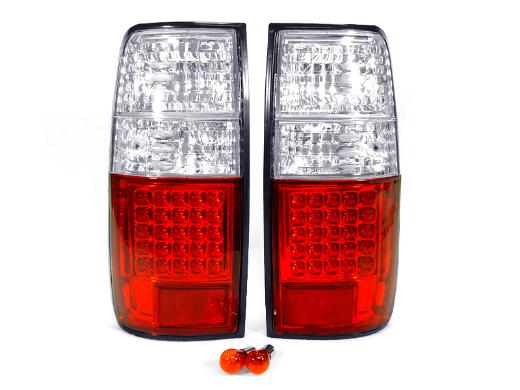 DEPO Red/Clear LED Tail Lights