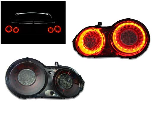 DEPO Black/Smoke LED Tail Lights