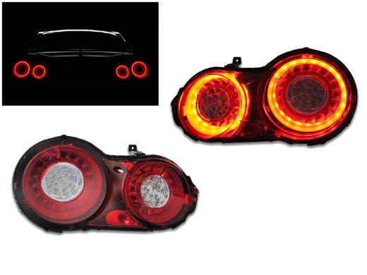 DEPO Red/Clear LED Tail Lights