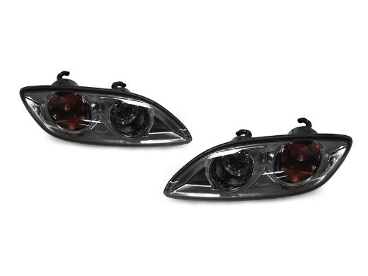 DEPO Crystal Black / Smoke Front Bumper Signal Lights