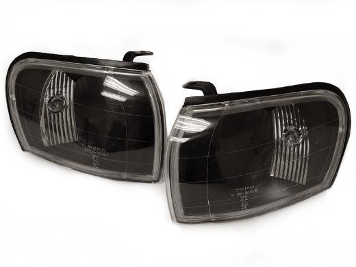 DEPO Black Crystal Front Corner Lights