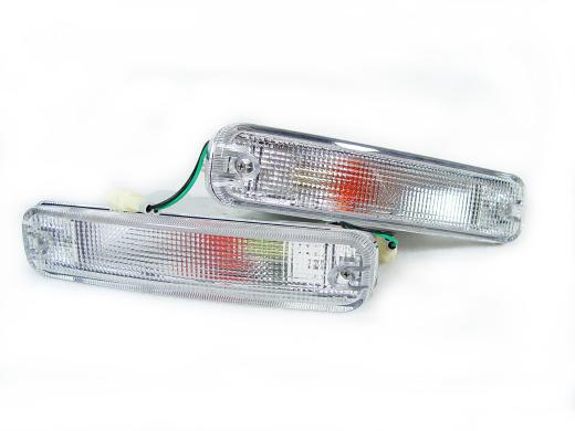 DEPO Clear Bumper Signal Lights