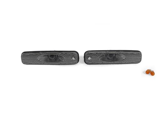 DEPO Crystal Smoke Front Bumper Side Marker Lights