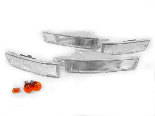 DEPO Clear Bumper Signal Lights