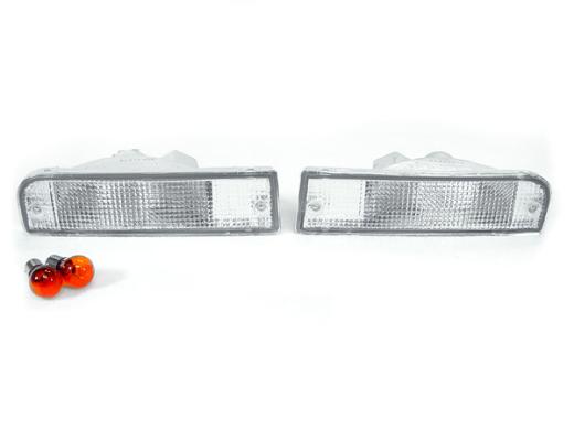 DEPO Clear Bumper Signal Lights