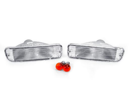 DEPO Clear Bumper Signal Lights