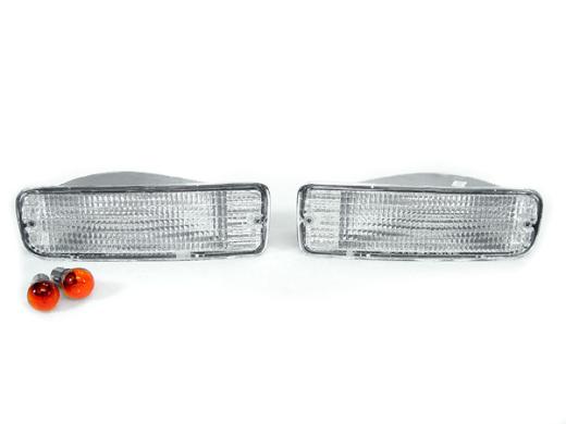 DEPO Clear Bumper Signal Lights