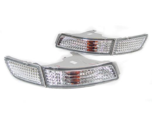 DEPO Crystal Clear Bumper Signal Lights