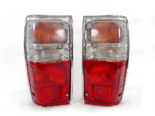 DEPO Red/Clear Rear Tail Lights