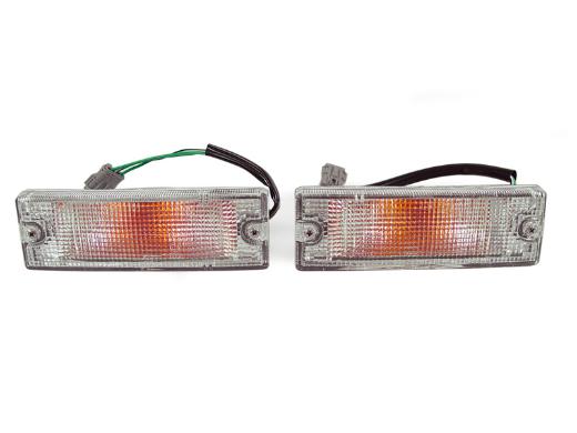 DEPO Clear Front Bumper Signal Lights