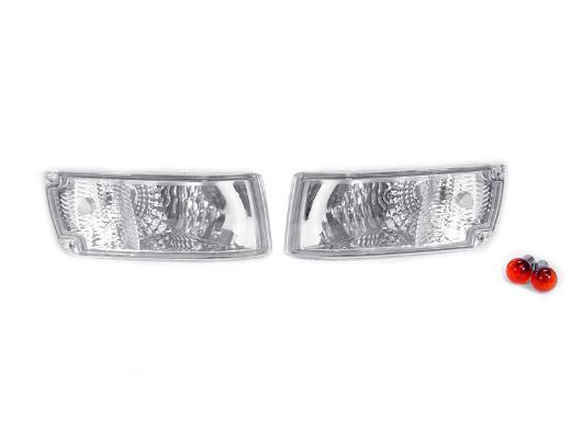 DEPO Clear Bumper Signal Lights