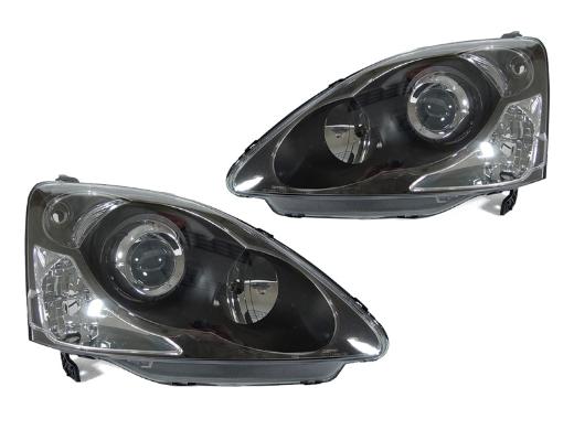 DEPO Black Projector Headlights Set