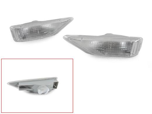 DEPO Clear Fender Side Marker Lights