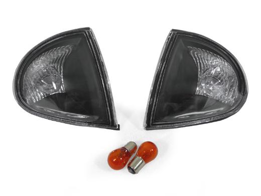 DEPO Black Clear Corner Lights