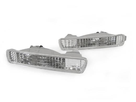 DEPO Clear Front Bumper Signal Lights