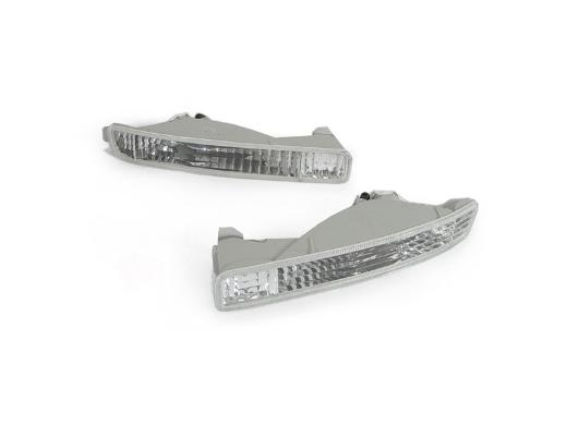 DEPO Clear Front Bumper Signal Lights